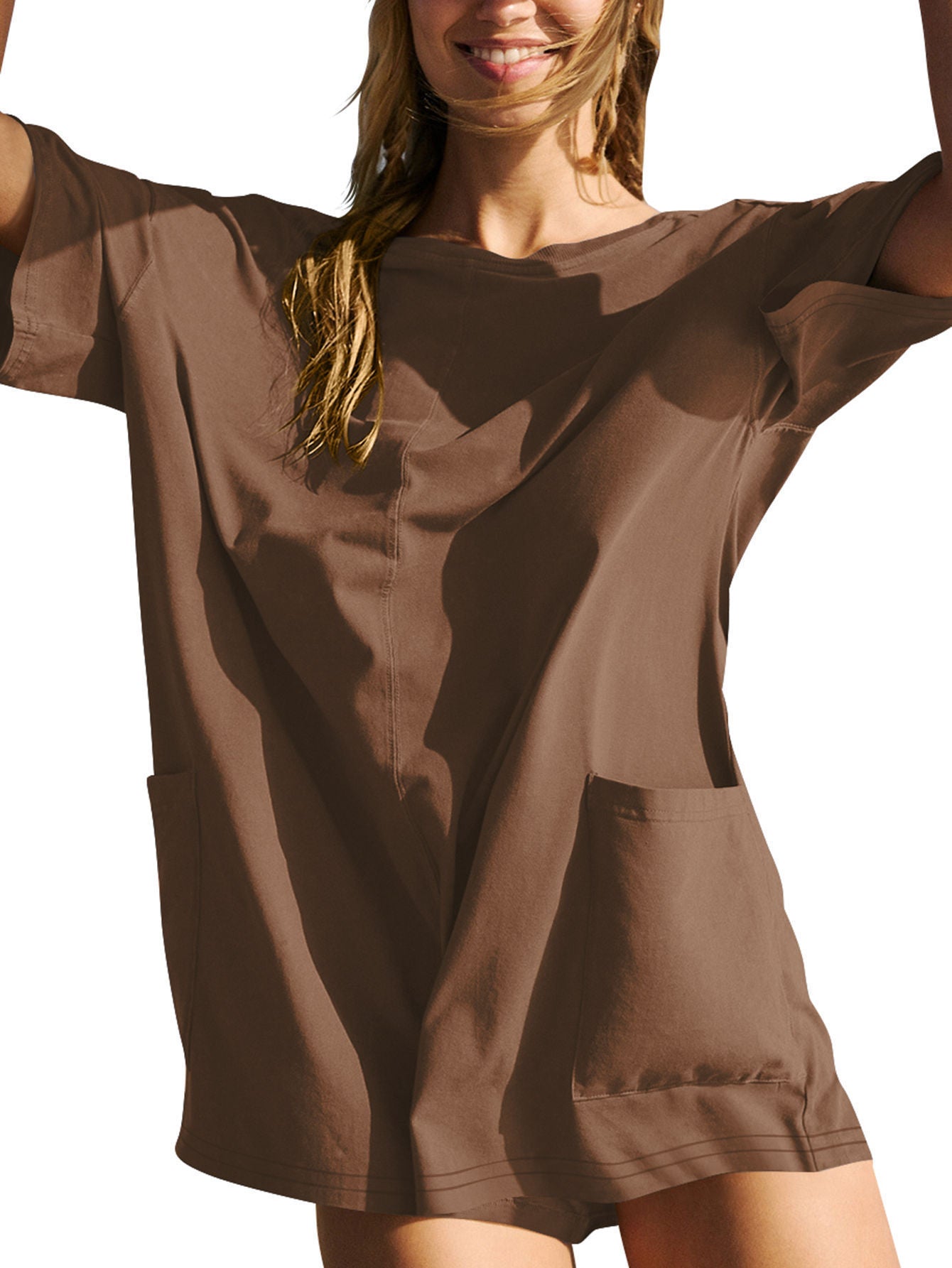 Nouveou™ Oversized T-Shirt Romper (DONE)