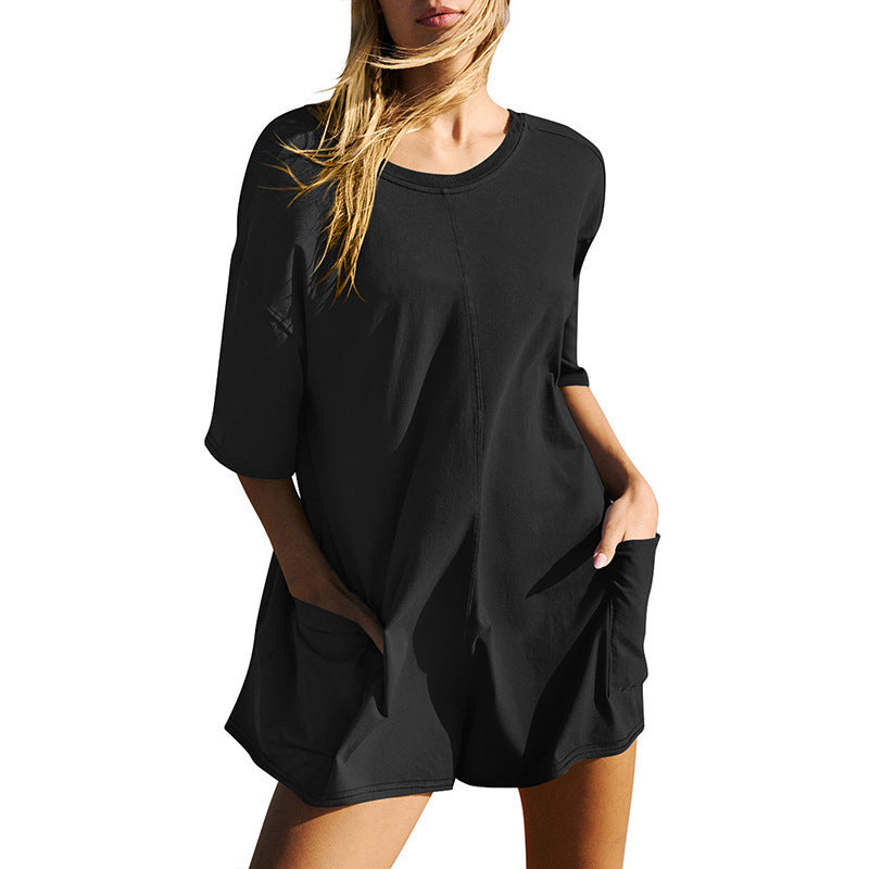 Nouveou™ Oversized T-Shirt Romper (DONE)